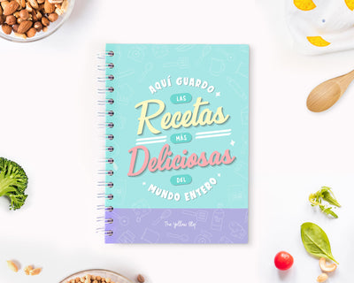 Libretas para tener tus recetas favoritas a la mano