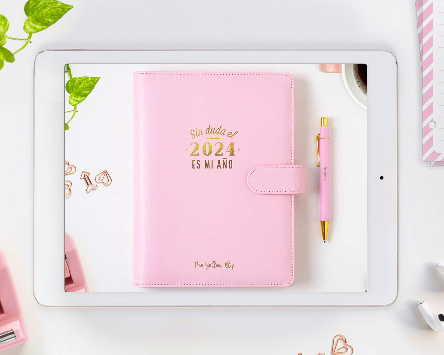 Agenda Digital 2024 - The Pink Planner – The Yellow Clip